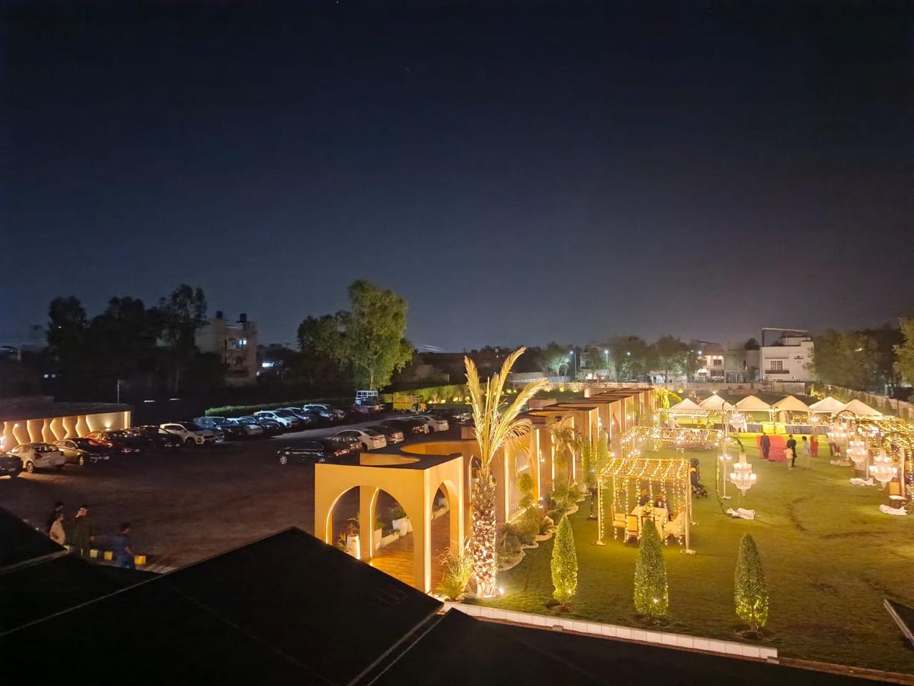 ZeeKay outdoor wedding venue Lahore view 3
